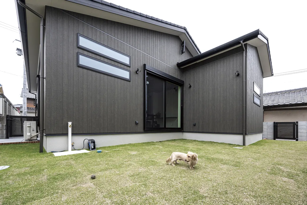 私たちも犬も快適に暮らせる家ができました