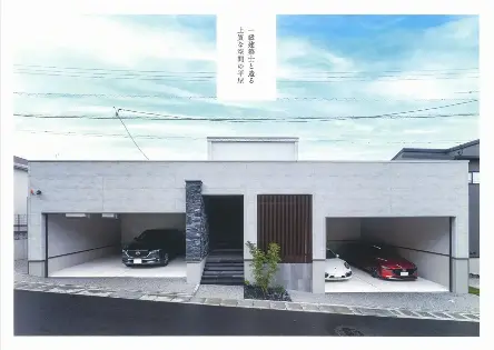 上質な空間の平屋
